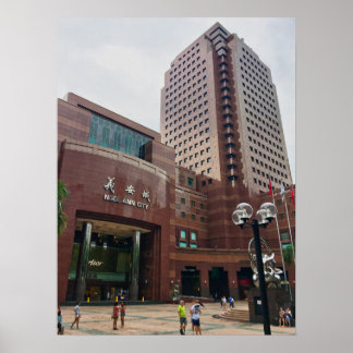 Ngee Ann City Shopping Mall Singapur Poster