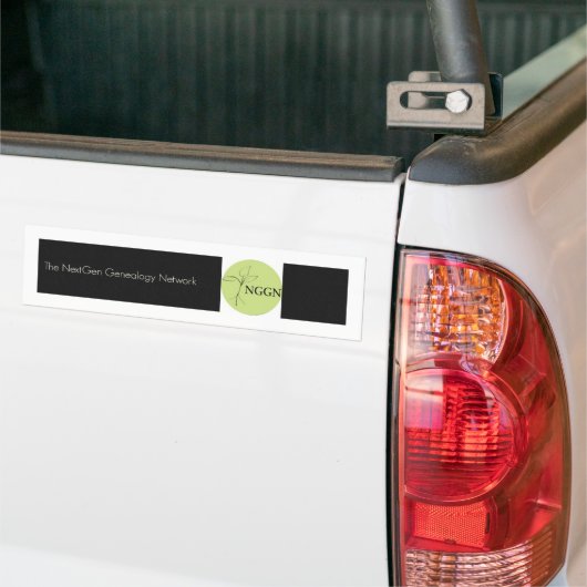 NGGN schwarzer Autoaufkleber (Auf Lkw)