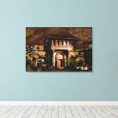 NGHT IN SHANGRI-LA Canvas Print Leinwanddruck (Insitu (Holzboden))