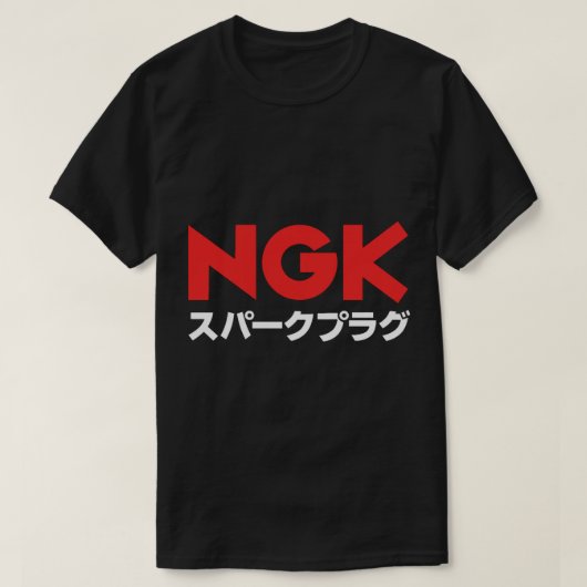 NGK Spark Plugs T-Shirt (Design vorne)