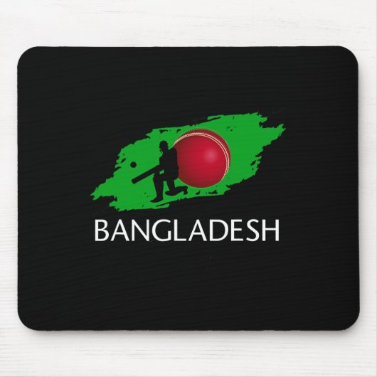 Ngladesh Cricket Jersey Tsman  Mousepad (Vorne)