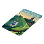 Ngong Ping 360 Hongkong Magnet (Linke Seite)