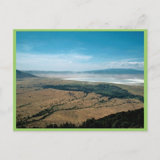 Ngorongoro-Krater Postkarte (Vorderseite)