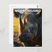 Ngorongoro Krater Tansania Postcard Postkarte (Vorne/Hinten)