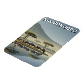 Ngorongoro Tansania Gnus Magnet (Linke Seite)