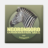 Ngorongoro (Zebra) WT Magnet (Vorne)