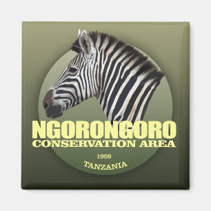 Ngorongoro (Zebra) WT Magnet