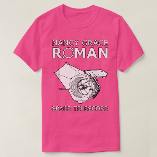 NGRST Nancy Grace Roman Space Telescope sketch (wh T-Shirt (Design vorne)