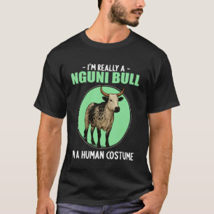 Nguni-Rind Nguni-Bulle 2 T-Shirt