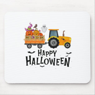 Ngxr Traktor Landwirt Frohes Halloween Kürbis Herb Mousepad