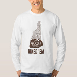 NH 4000 Footers Hiked Long Sleeve T - Shirt (braun