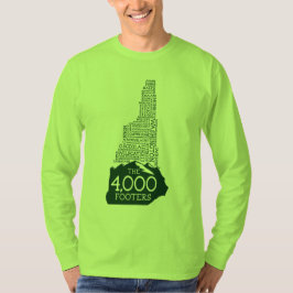 NH 4000 Footers Long Sleeve T - Shirt (grünes Logo