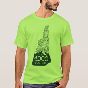 NH 4000 Footers T - Shirt (grünes Logo)