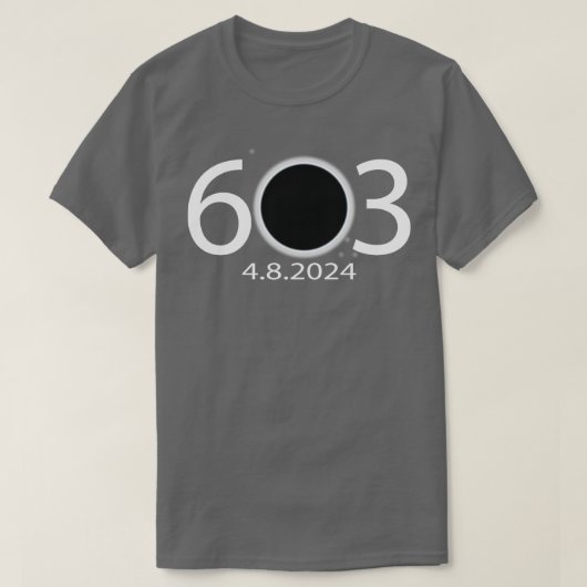 NH 603 Solar Eclipse T-Shirt (Design vorne)