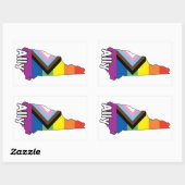 NH Ally Rechteckiger Aufkleber (Blatt)