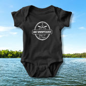 NH Lake Winnipesaukee Sonderstadt, Name, Anker Baby Strampler