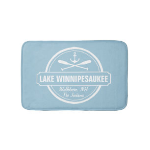 NH Lake Winnipesaukee Sonderstadt, Name, Anker Badematte