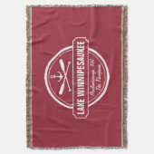 NH Lake Winnipesaukee Sonderstadt, Name, Anker Decke (Vorderseite Vertikal)