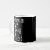Nh Live Free oder Die Elch New Hampshire Kaffeetasse (Vorderseite Links)