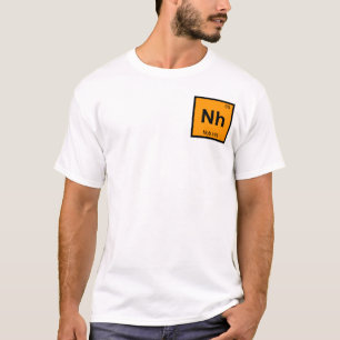 Nh - Nob Hill San Francisco Chemie-Symbol T-Shirt