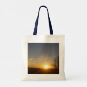 NH Sunset Tote Bag Tragetasche (Rückseite)