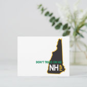 NH treten nicht auf mir Postkarte (Stehend Vorderseite)