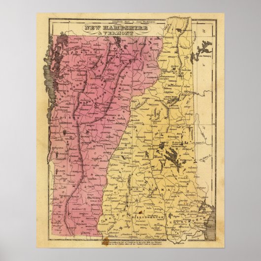NH, Vermont Poster (Vorne)