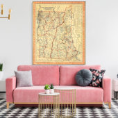 NH, Vt Leinwanddruck (Insitu (Wohnzimmer))