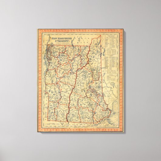 NH, Vt Leinwanddruck (Vorderseite)