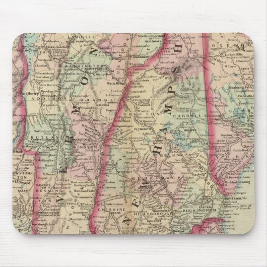 NH, Vt, Mass, RI, Conn Mousepad (Vorne)