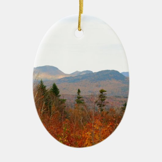 NH White Mountains Keramik Ornament (Vorne)