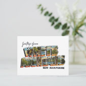 NH White Mountains Postkarte (Stehend Vorderseite)