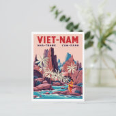 Nha Trang Cam Ranh Küste Postkarte (Stehend Vorderseite)