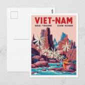 Nha Trang Cam Ranh Küste Postkarte (Vorne/Hinten)