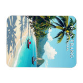 Nha Trang Vietnam Beach Travel Magnet (Horizontal)