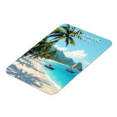 Nha Trang Vietnam Beach Travel Magnet (Linke Seite)
