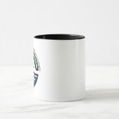 NHASP-Logo Zwei-Tone-Tasse Tasse (Zentrum)