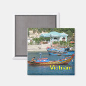 Nhatrang-Vietnam-Magnet Magnet (Vorderseite/Rückseite)