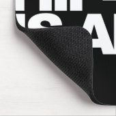 [NHI] Mousepad: HIP-HOP IST LEBENDIG Mousepad (Ecke)