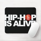 [NHI] Mousepad: HIP-HOP IST LEBENDIG Mousepad (Mit Mouse)