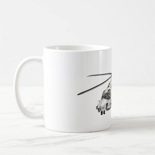 NHIndustries NH90 Hubschrauber Kaffeetasse (Links)