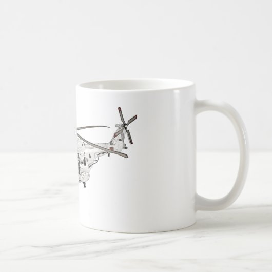 NHIndustries NH90 Hubschrauber Kaffeetasse (Rechts)