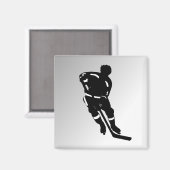 NHL Player Magnet (Vorderseite/Rückseite)