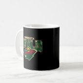 Nhl Surf Skate Minnesota Wild Palm Beach Kaffeetasse (Vorderseite Links)