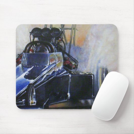 NHRA Dragster Mousepad (Mit Mouse)