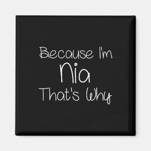 Nia Funny Personalisiert Birthday Women Name Id Magnet