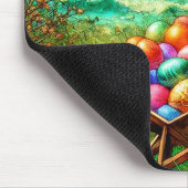 NIA ~ Mädchen mit Schinken von Eiern ~ Mousepad (Ecke)