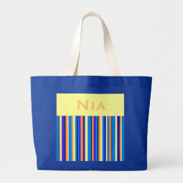 Nia Stripes Personalisierte Tasche