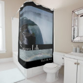 Niagar Falls Maid zum Nebelduschvorhang Duschvorhang (Beispiel)