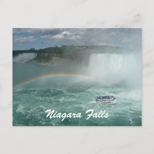 Niagara-Boot Postkarte